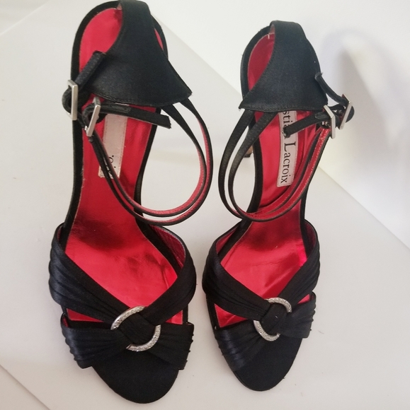 Christian Lacroix Shoes Christian Lacroix Formal Ankle Strap Heels